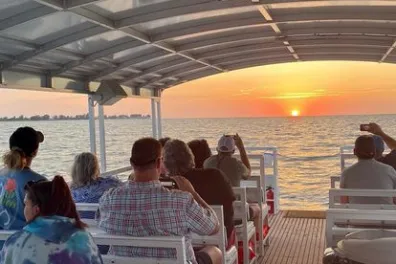 a group of people sitting at a table
